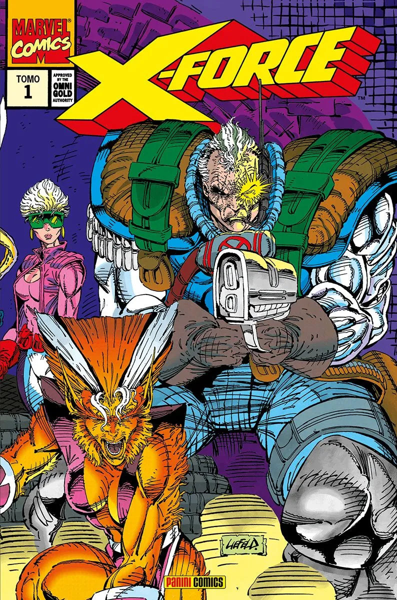 MARVEL GOLD (TAPA DURA). X-FORCE 1 - PANINI COMICS