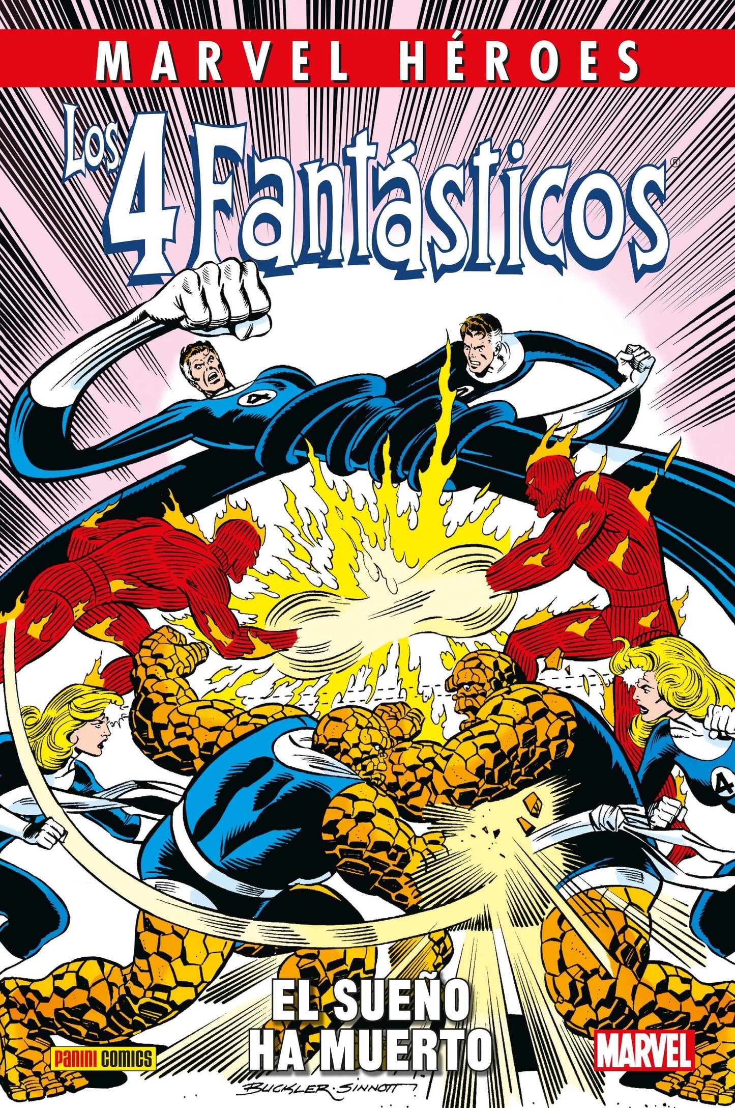 CMH 132. LOS 4 FANTASTICOS. EL SUEÑO HA MUERTO - PANINI MARVEL