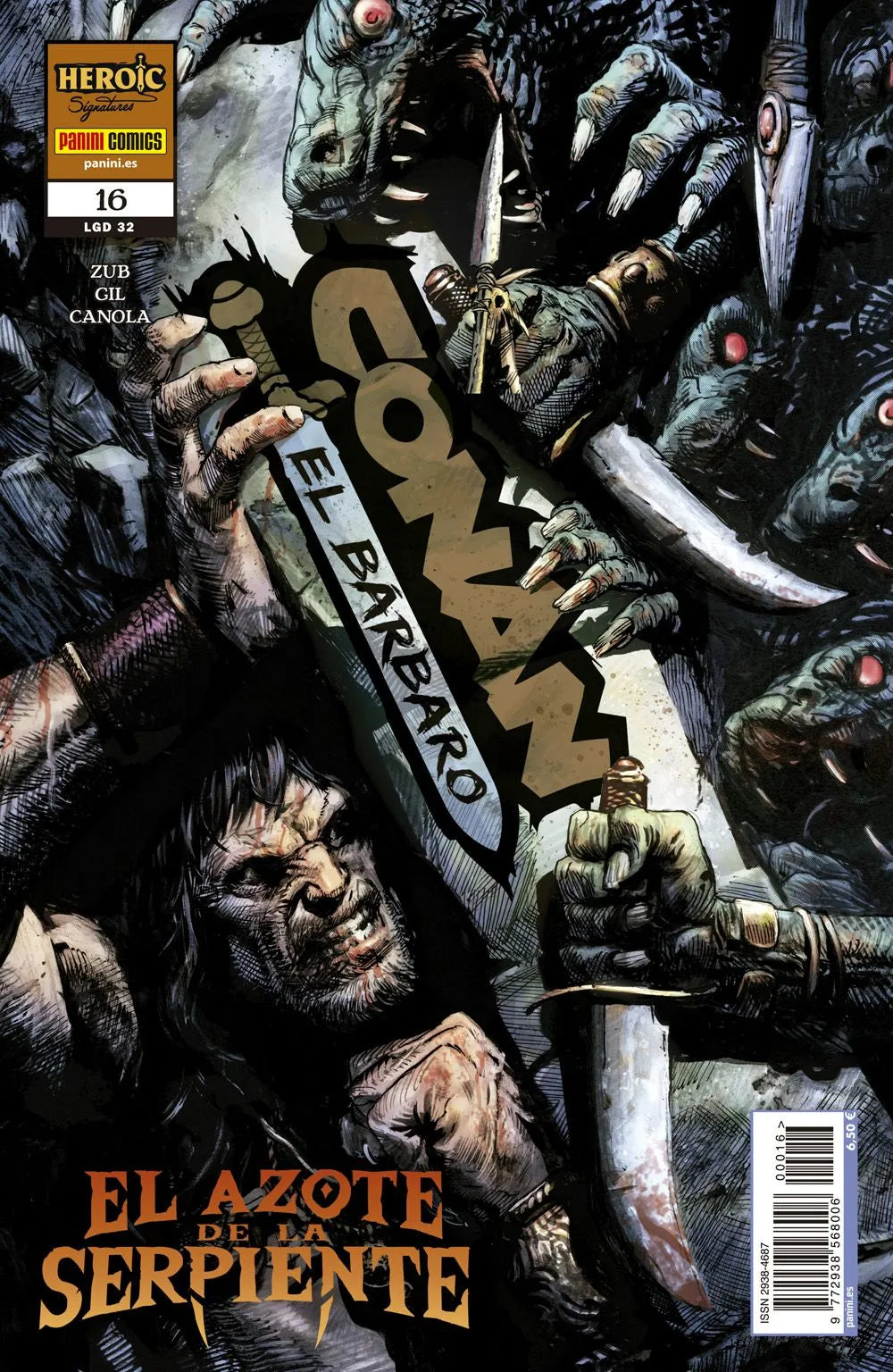 CONAN EL BARBARO 16 - PANINI MARVEL