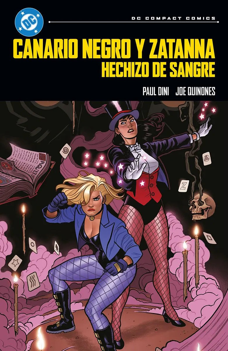 DC Compact. Canario Negro y Zatanna: Hechizo de sangre - PANINI CÓMICS