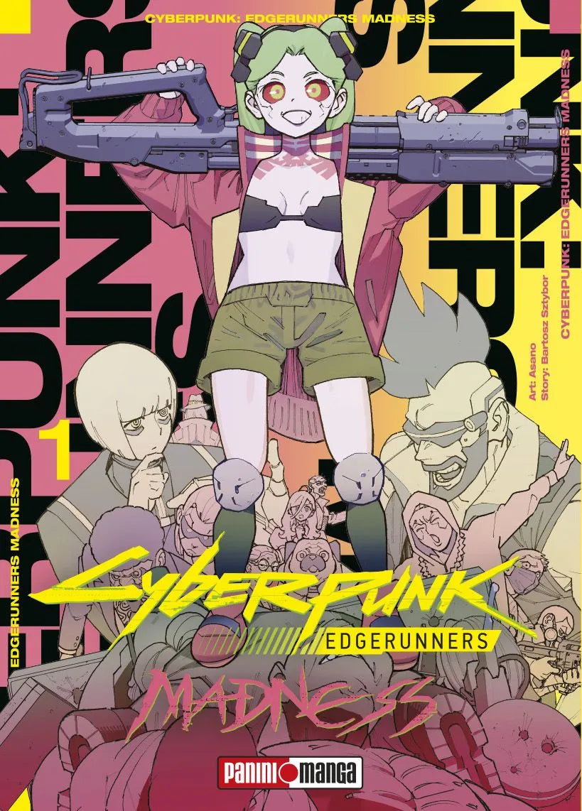 CYBERPUNK EDGERUNNERS: MADNESS 1 - PANINI MANGA