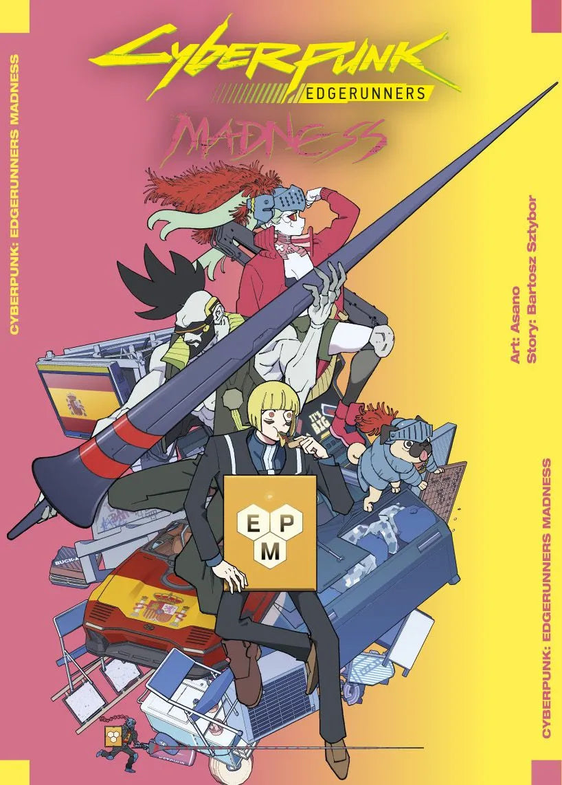 CYBERPUNK EDGERUNNERS: MADNESS 1 (Portada Alternativa) - PANINI MANGA
