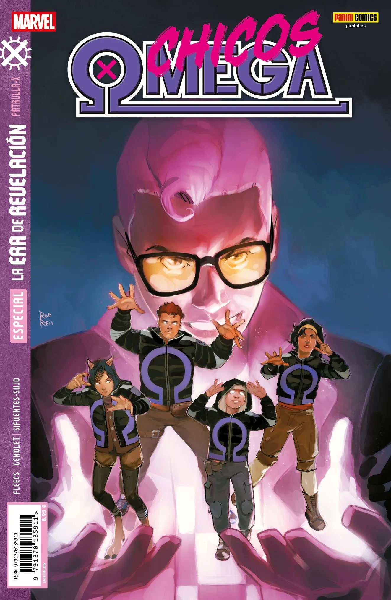 LA ERA DE REVELACION: CHICOS OMEGA - PANINI MARVEL
