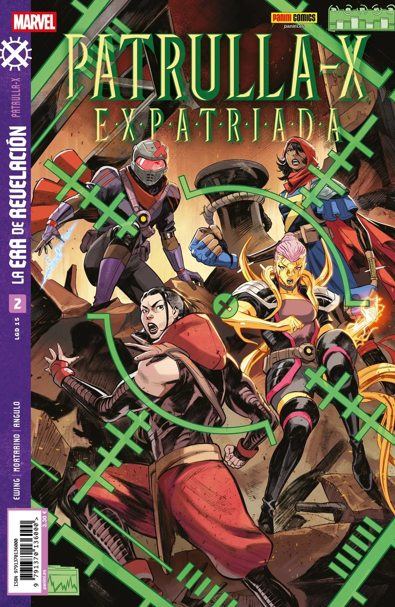 LA ERA DE REVELACION: PATRULLA-X EXPATRIADA 02 - PANINI MARVEL