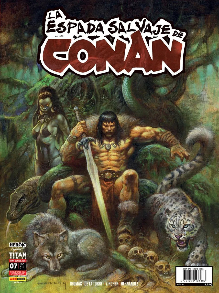 LA ESPADA SALVAJE DE CONAN 7 - PANINI CÓMICS