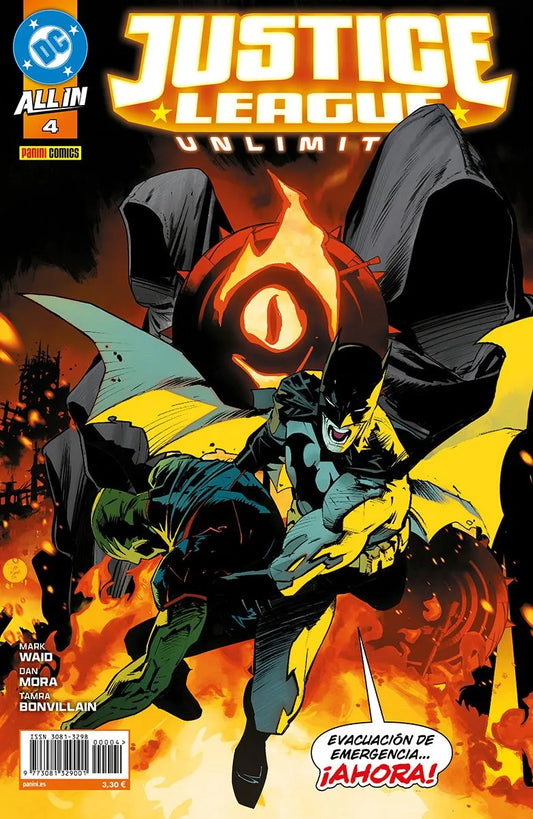 ALL IN JUSTICE LEAGUE UNLIMITED 4 (DC) - PANINI COMICS
