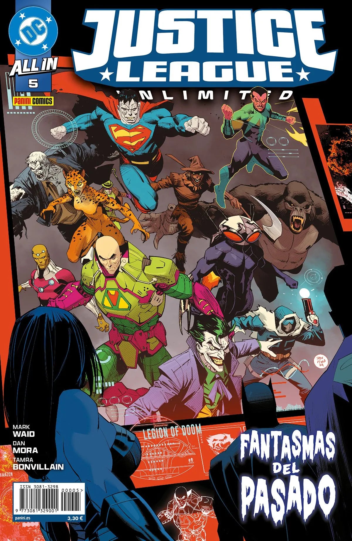 ALL IN JUSTICE LEAGUE UNLIMITED 5 (DC) - PANINI COMICS