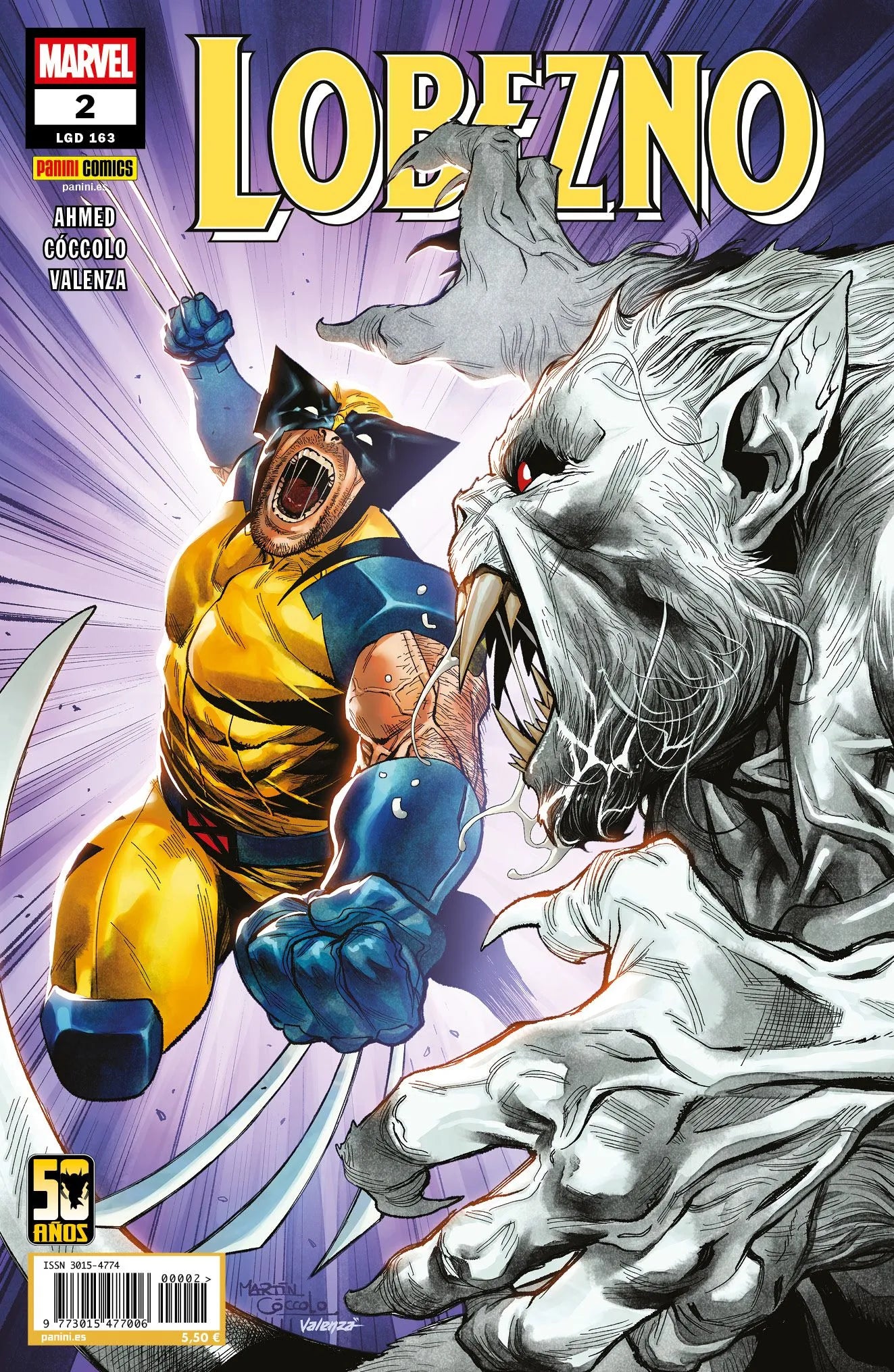 LOBEZNO 02 (MARVEL) - PANINI CÓMICS