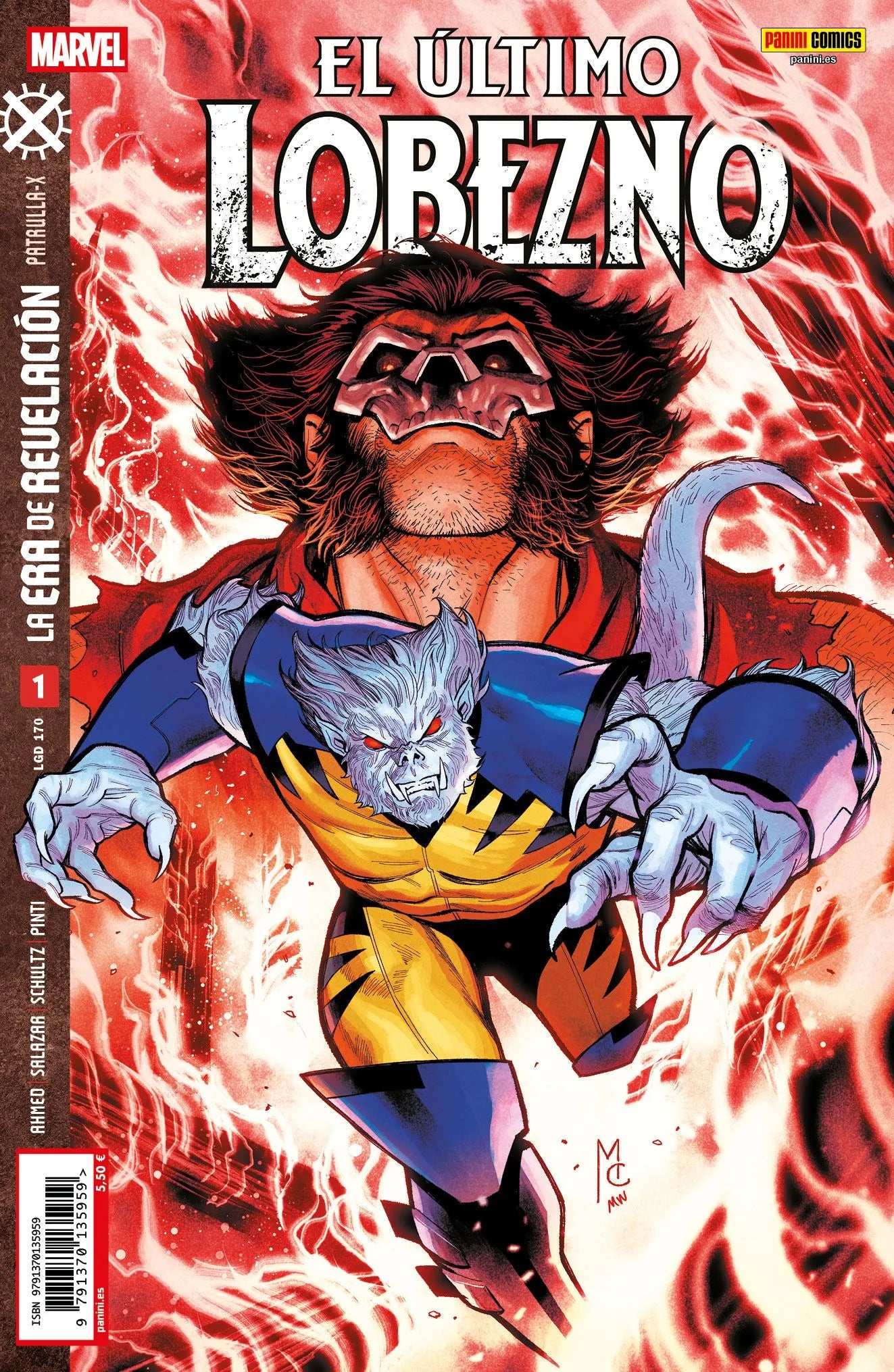 LA ERA DE REVELACIÓN: EL ÚLTIMO LOBEZNO 1 - PANINI COMICS