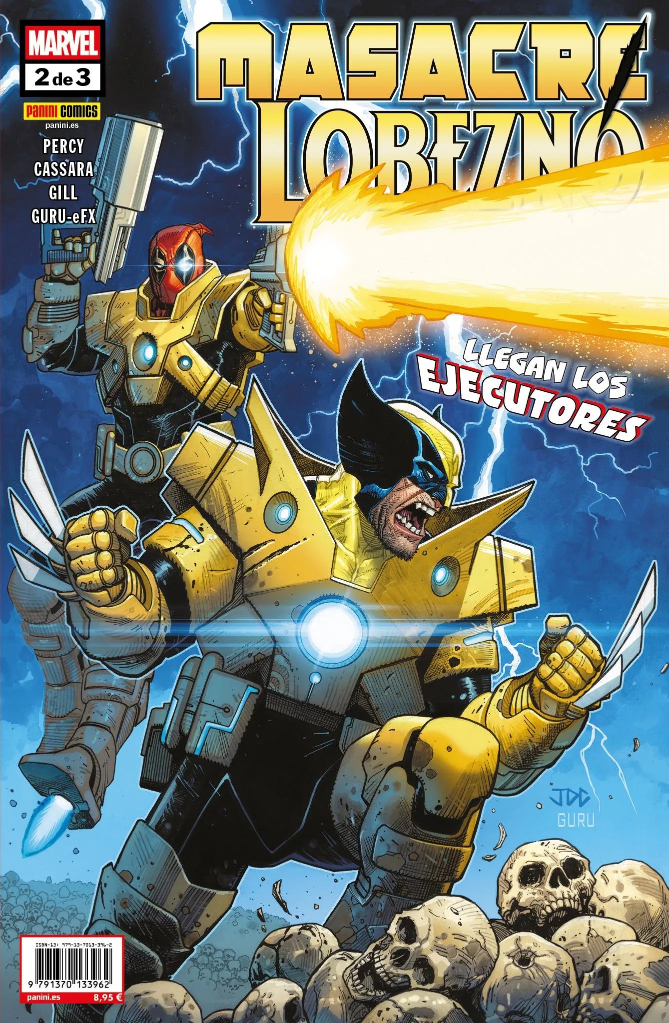 MASACRE / LOBEZNO 2 DE 3 - PANINI COMICS