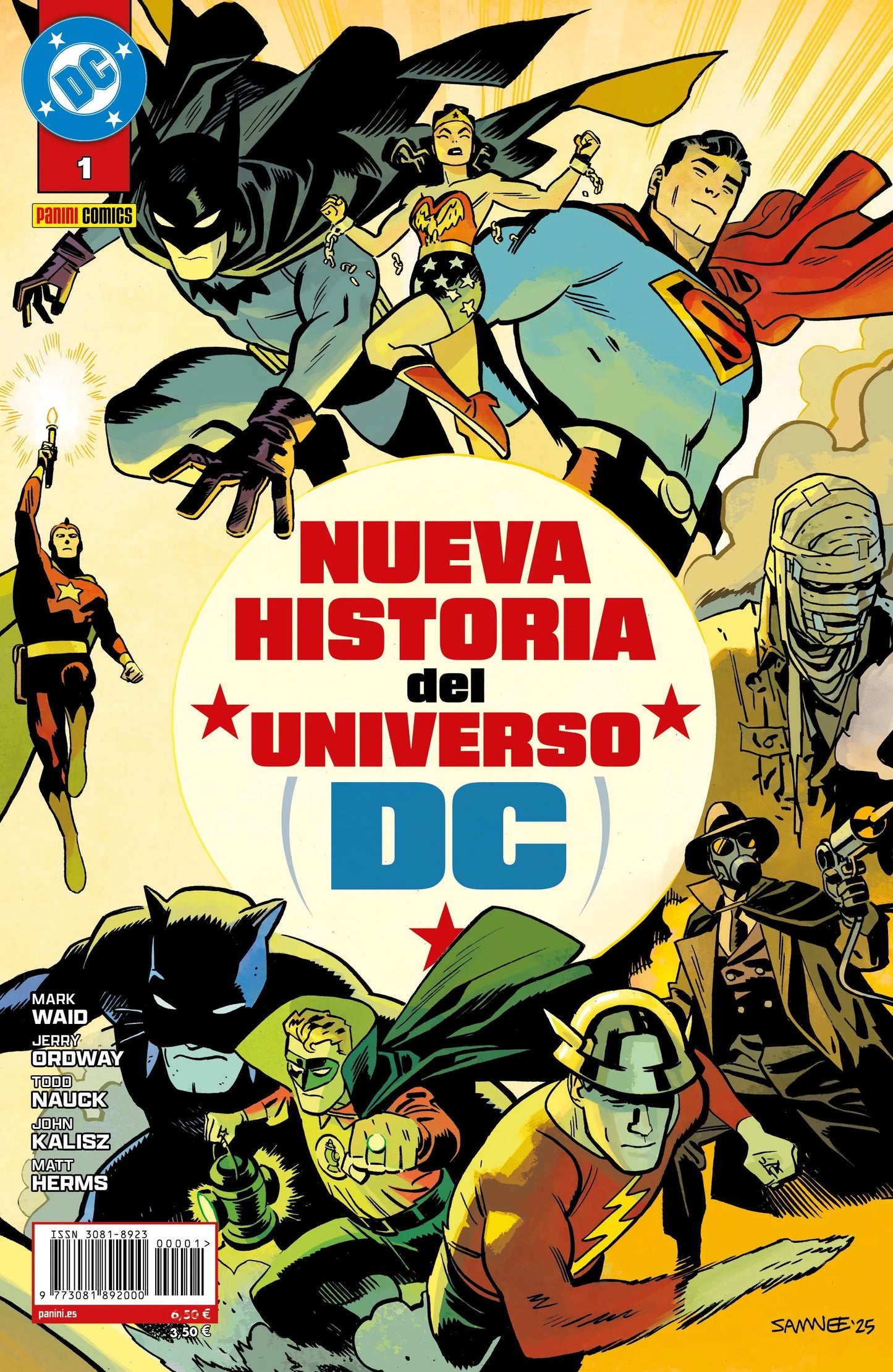 NUEVA HISTORIA DEL UNIVERSO DC 1 - PANINI COMICS