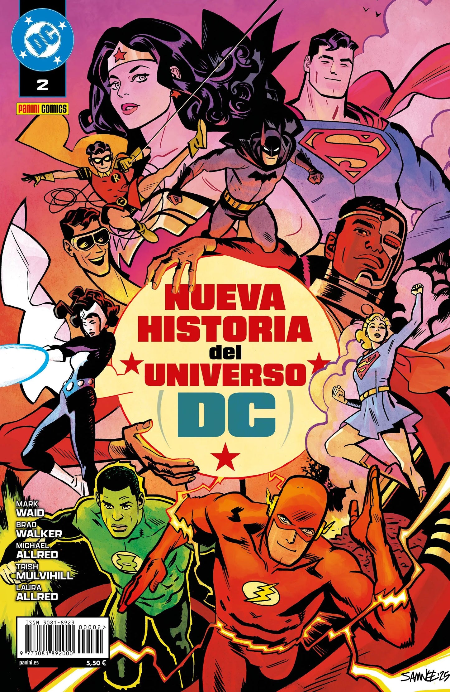 NUEVA HISTORIA DEL UNIVERSO DC 2 - PANINI COMICS