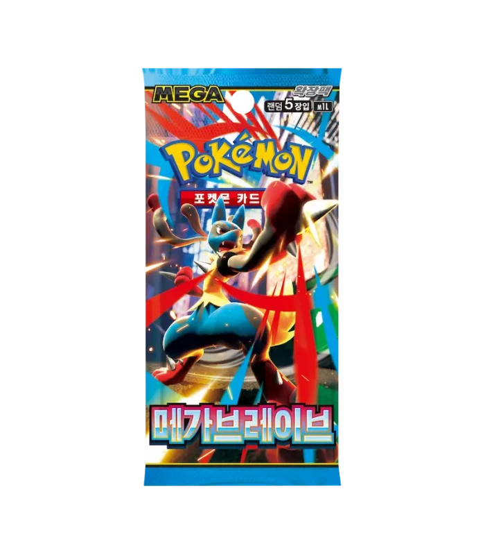 BOOSTER POKEMON M1L MEGA BRAVE - SOBRE COREANO