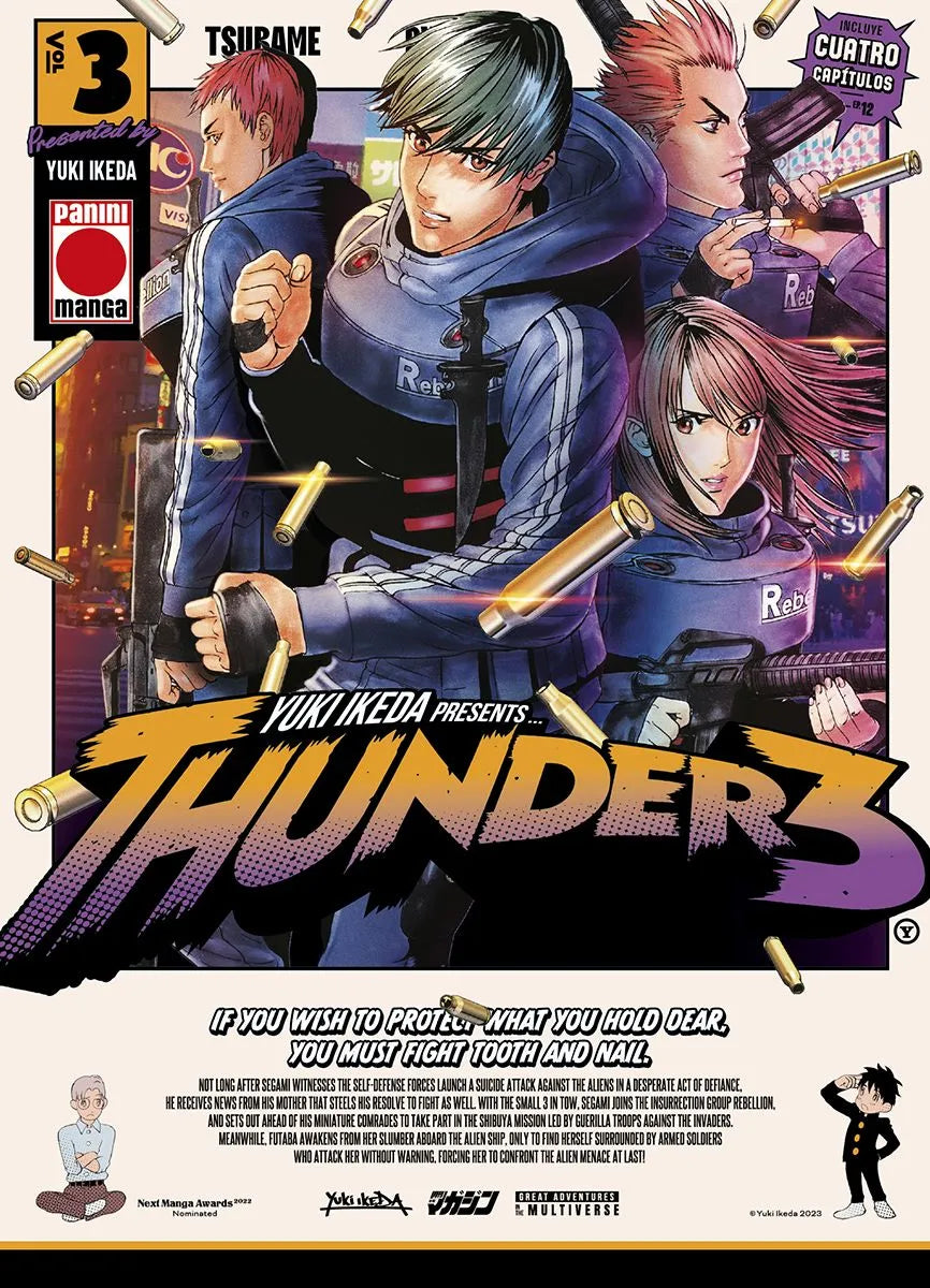 THUNDER 3, VOL.3 - PANINI MANGA