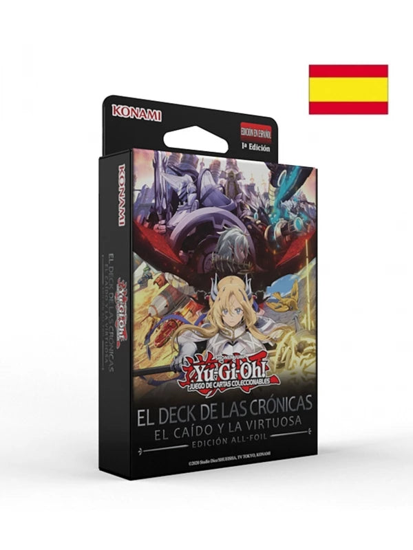 Structure Deck The Chronicles - The Fallen & The Virtuous Espaol - YU IKIGAI COMICS Structure Deck The Chronicles - The Fallen & The Virtuous Espaol - YU IKIGAI COMICS