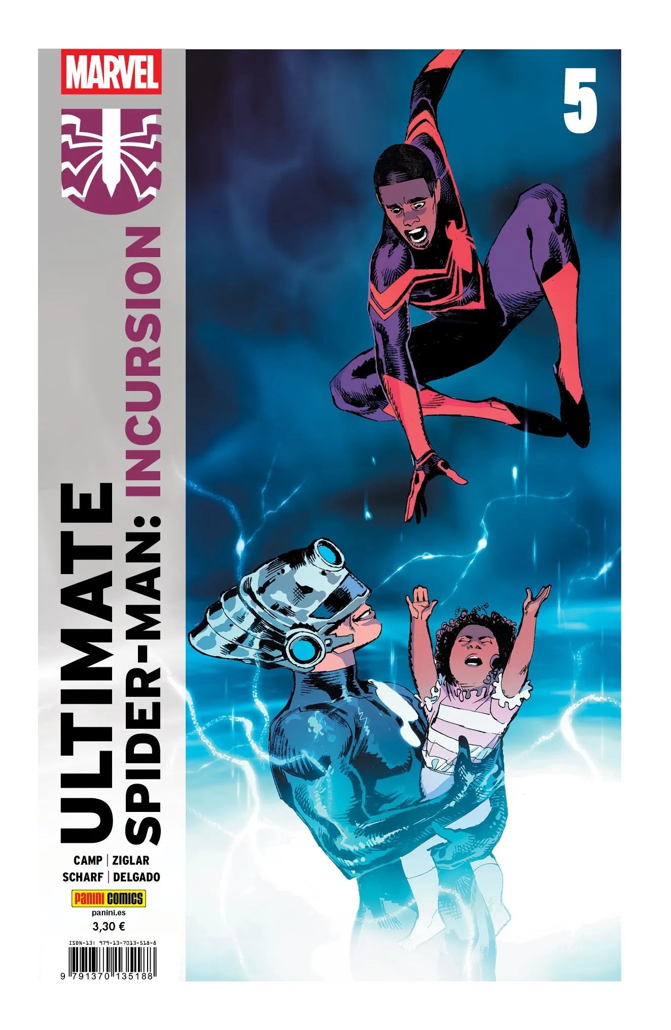 ULTIMATE SPIDER-MAN. INCURSION 05 DE 05 - PANINI MARVEL