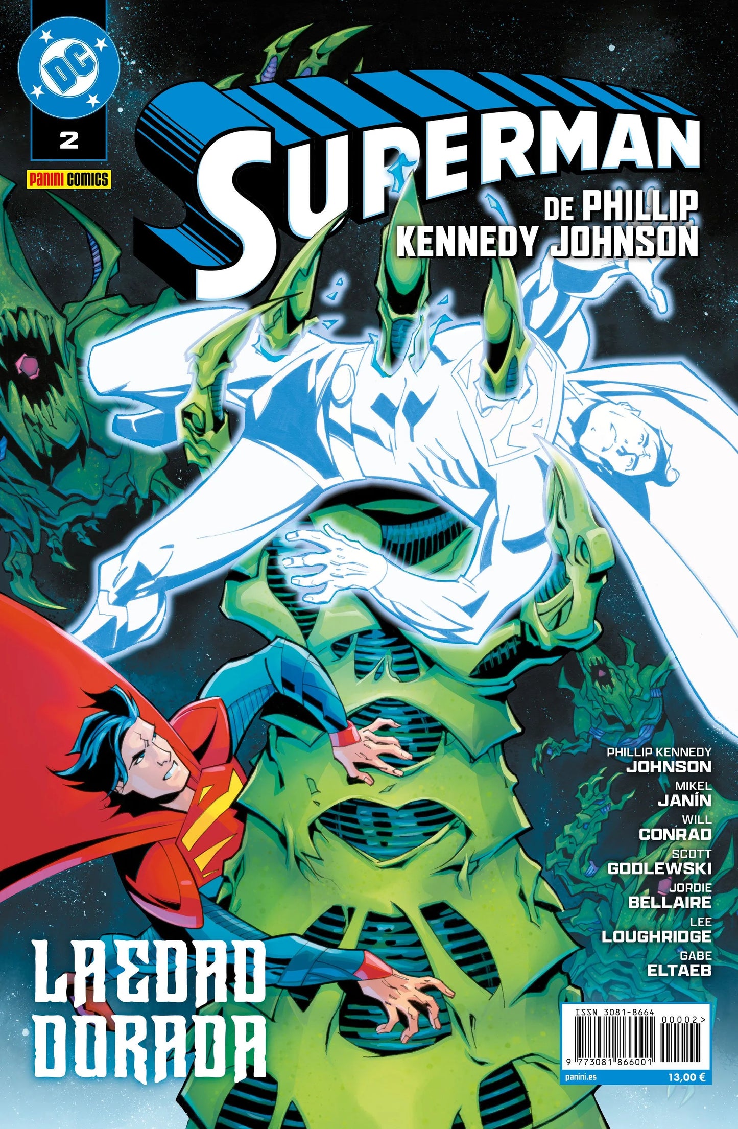 SUPERMAN DE PHILLIP KENNEDY JOHNSON 02: - PANINI DC
