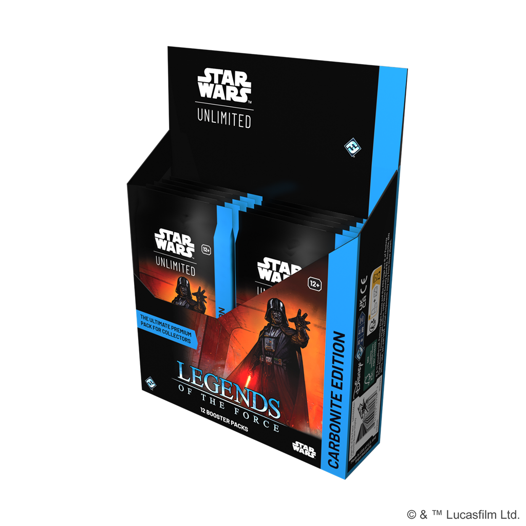 SWU: Legends of the Force Carbonite Boosters - STAR WARS UNLIMITED