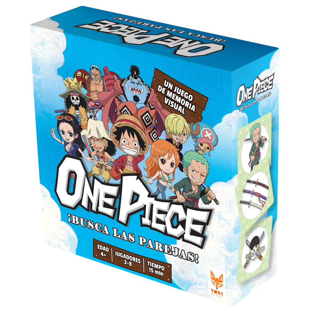 JUEGO DE MESA One Piece: Desafío Recuerda