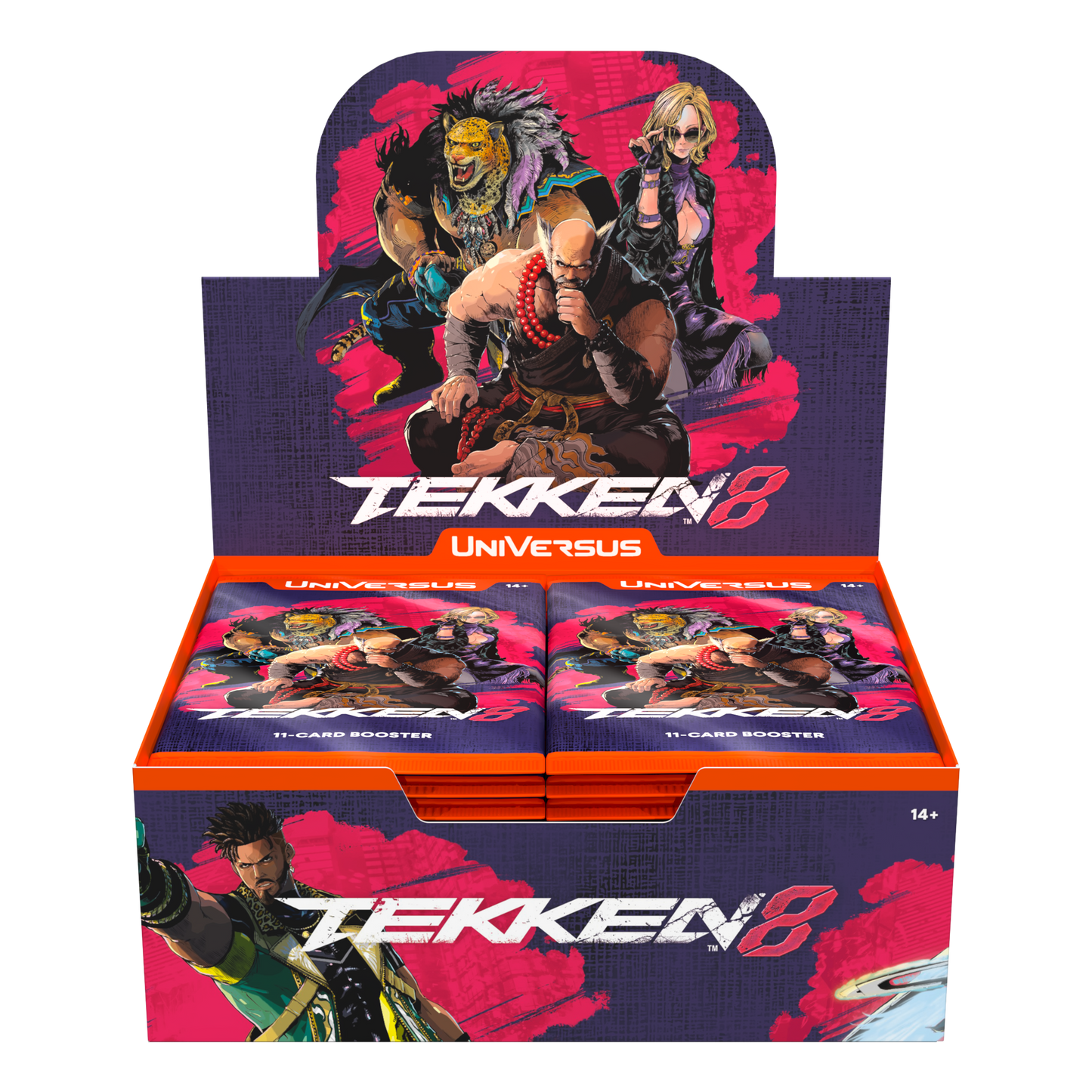 Universus - TEKKEN 8 Booster Display (24 Boosters) - inglés