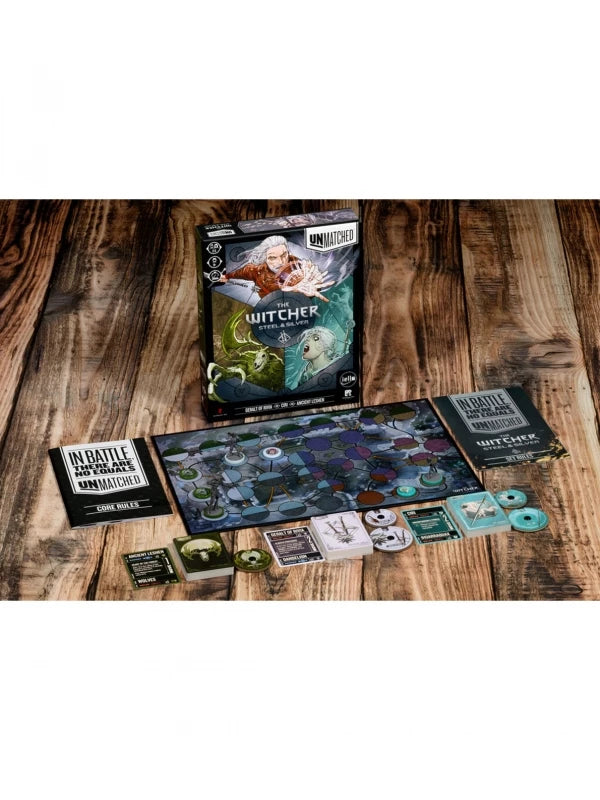 Unmatched The Witcher: Steel & Silver En Español Juego de mesa - Tcg Factory