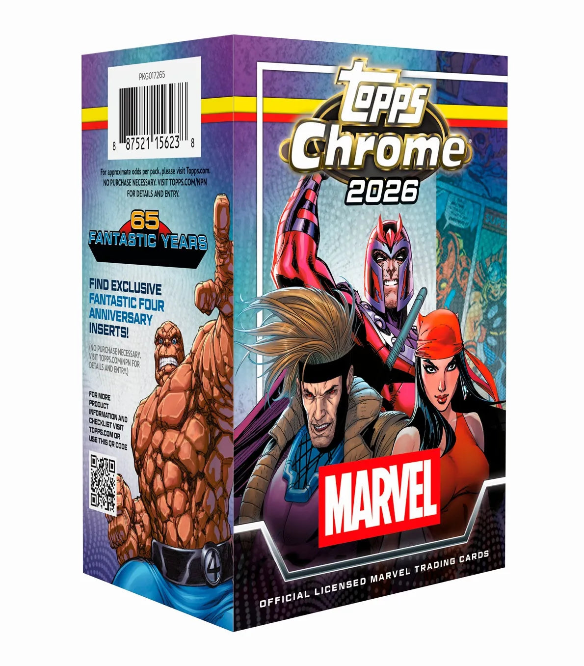 Value Box Marvel Cómics Chrome - Topps Europe