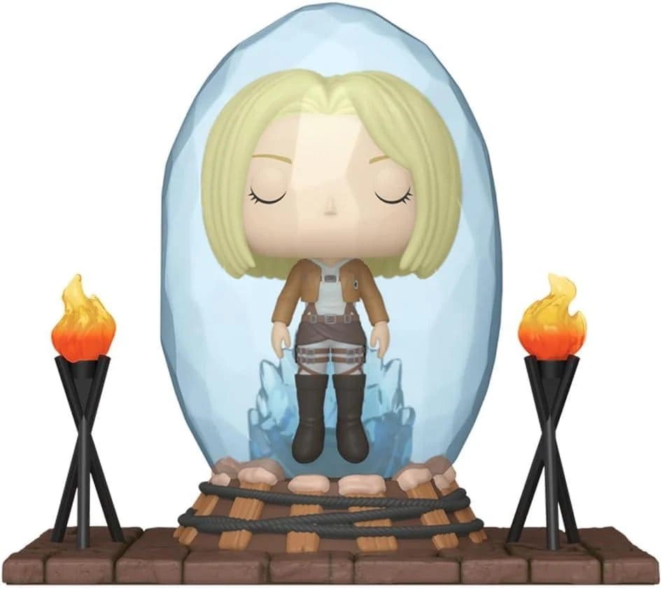 Attack on Titan FUNKO POP! Deluxe Vinyl Figura Annie in Crystal Exclusive 9 cm