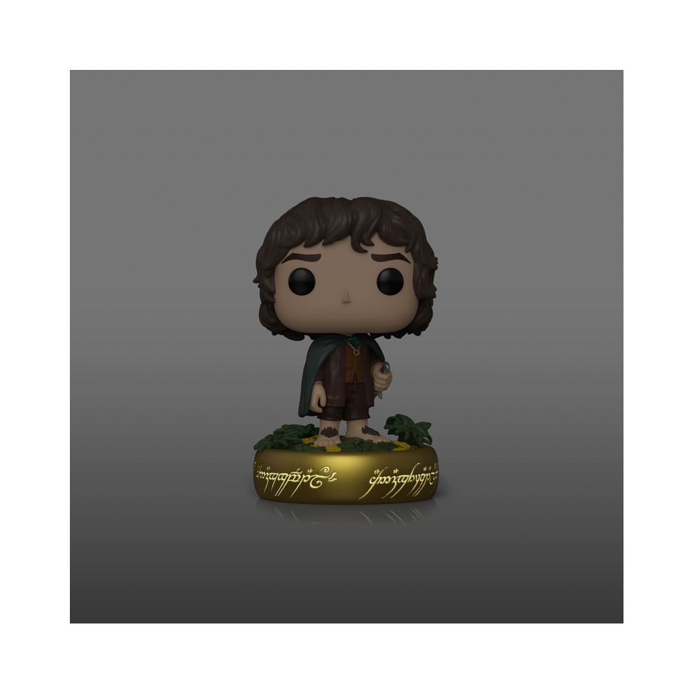 El Señor de los Anillos FUNKO POP! Plus Movies Vinyl Figuren Frodo Baggins(GW) 9 cm