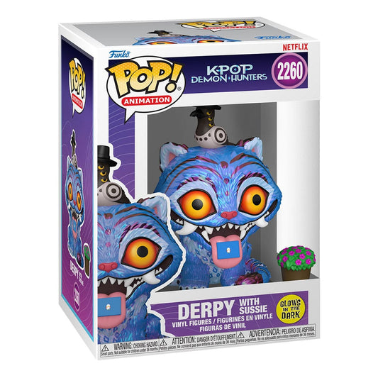 (PREVENTA) Funko POP! Vinyl Derpy with Sussie (KPop Demon Hunters) (Glows in the dark)