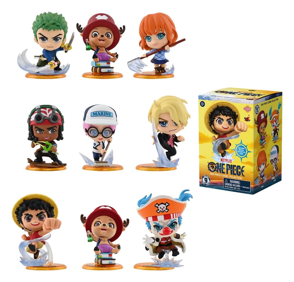 One Piece Figuras mini Cosbi 8 cm Cajas Sorpresa BLIND BOX