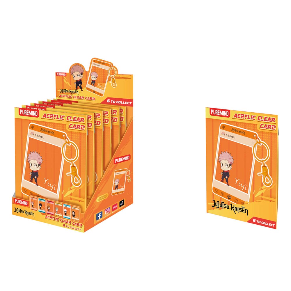 Jujutsu Kaisen Tarjeta transparente acrilico BLIND BOX