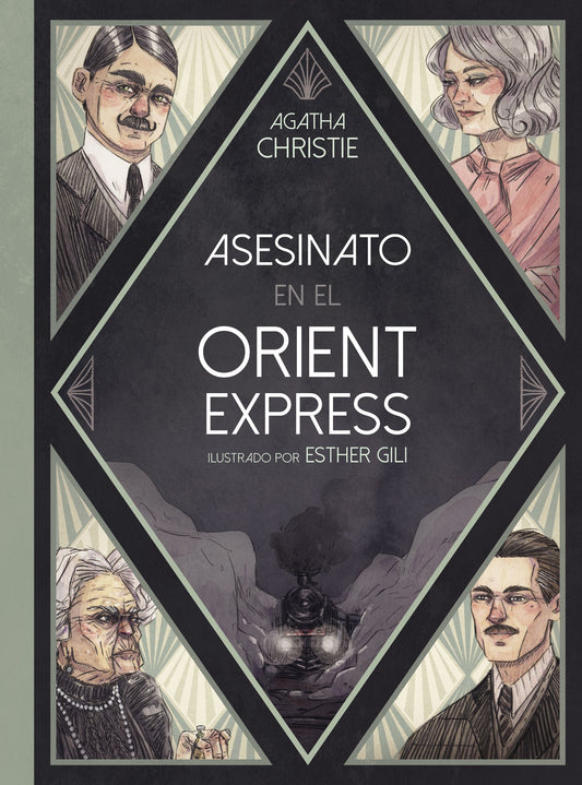 ASESINATO EN EL ORIENTE EXPRESS (ILUSTRADO) - ESTHER GILI & AGATHA CHRISTIE (LUNWERG EDITORES)