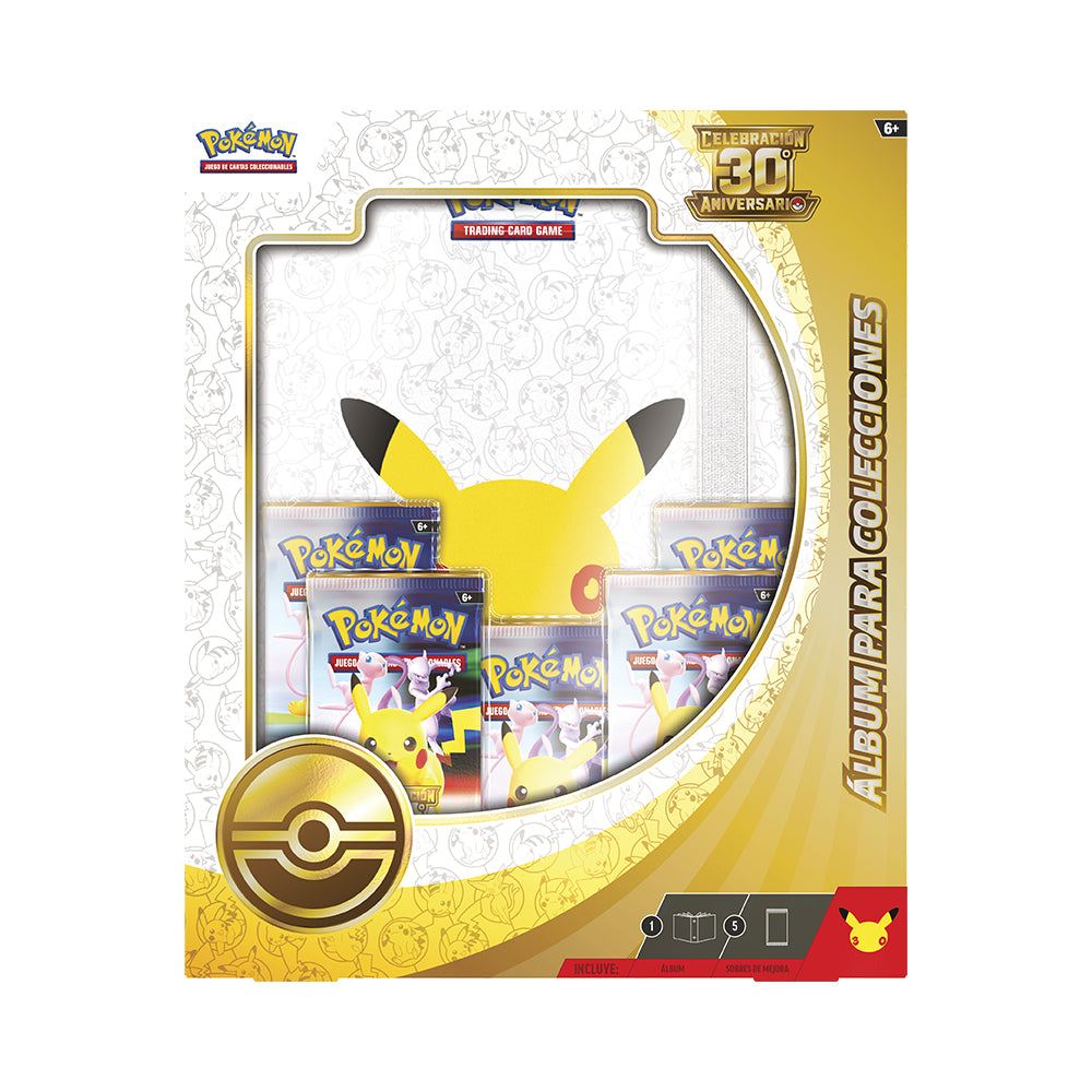 (RESERVA) Pack de Cartas + Album Pokemon 30 Aniversario (Castellano)
