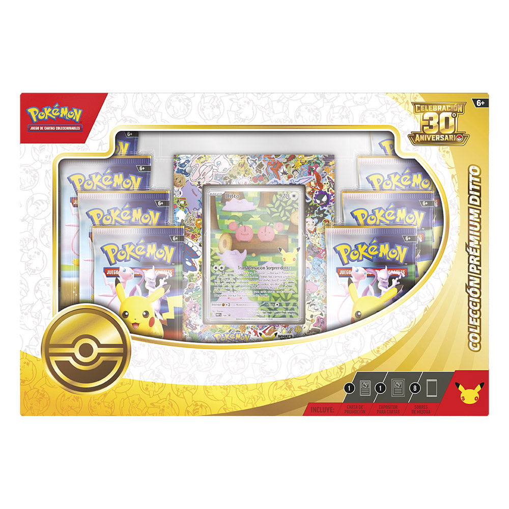 (RESERVA) Caja de Colección Premium Cartas Pokemon 30 Aniversario (Castellano)