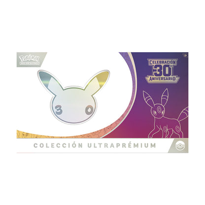 (RESERVA) Caja Ultra Premium de cartas Pokemon 30 Aniversario (Castellano)
