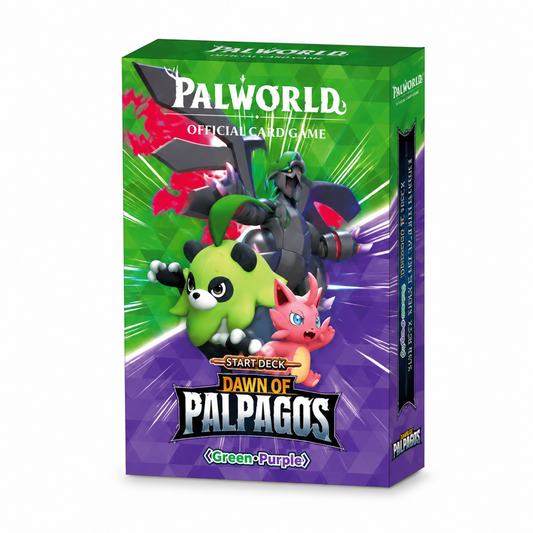 (PREVENTA) Trial Deck Palworld TD02 Dawn of Palpagos Green-Purple (INGLÉS)