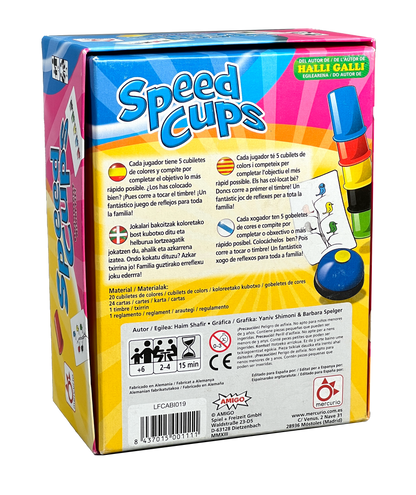 JUEGO DE MESA Speed Cups