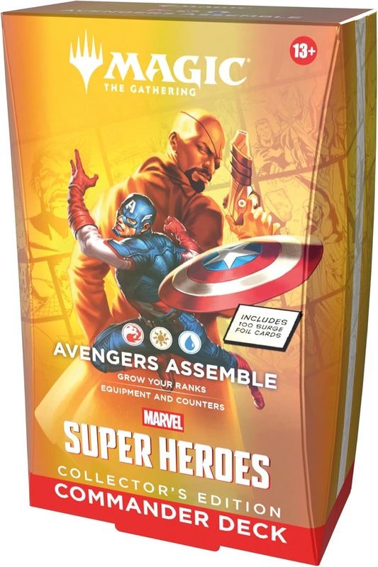 (PREVENTA) Magic: The Gathering | Marvel Super Heroes Commander Deck Collector's Edition - Avengers Assemble