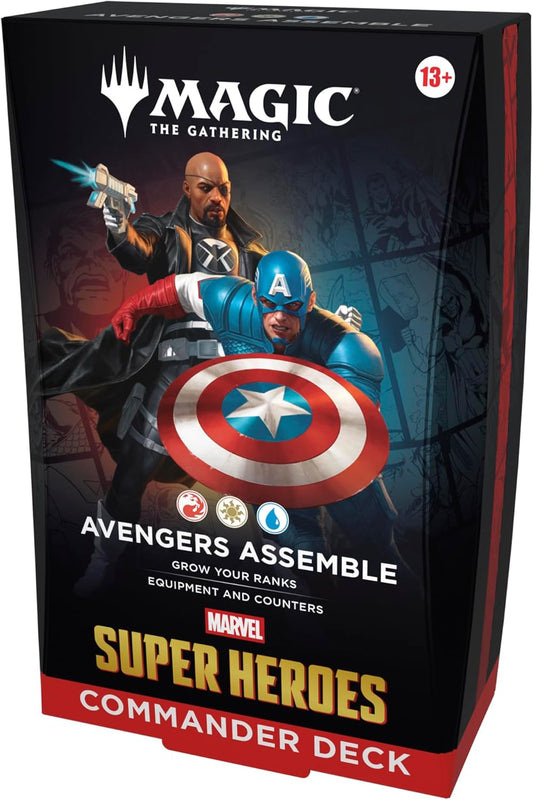 (PREVENTA) Magic: The Gathering | Marvel Super Heroes Commander Deck - Avengers Assemble
