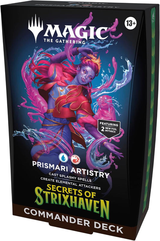 Commander Display (PRISMARI ARTISTRY) Secrets of Strixhaven Inglés - Magic The Gathering