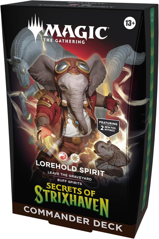 Commander Display (LOREHOLD SPIRIT) Secrets of Strixhaven Inglés - Magic The Gathering