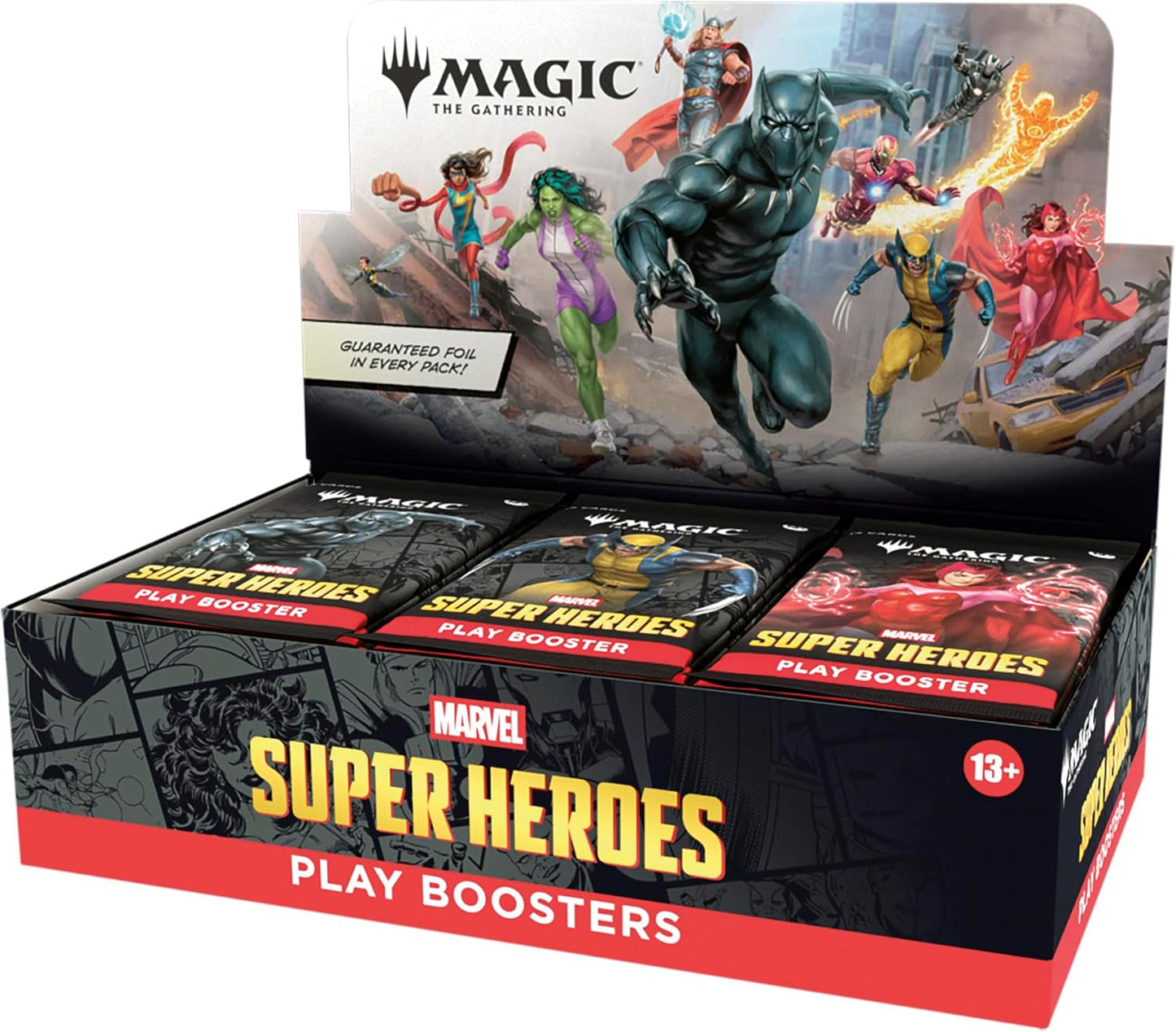 (PREVENTA) Play Booster Display (30 sobres) Marvel Super Heroes Español - Magic The Gathering