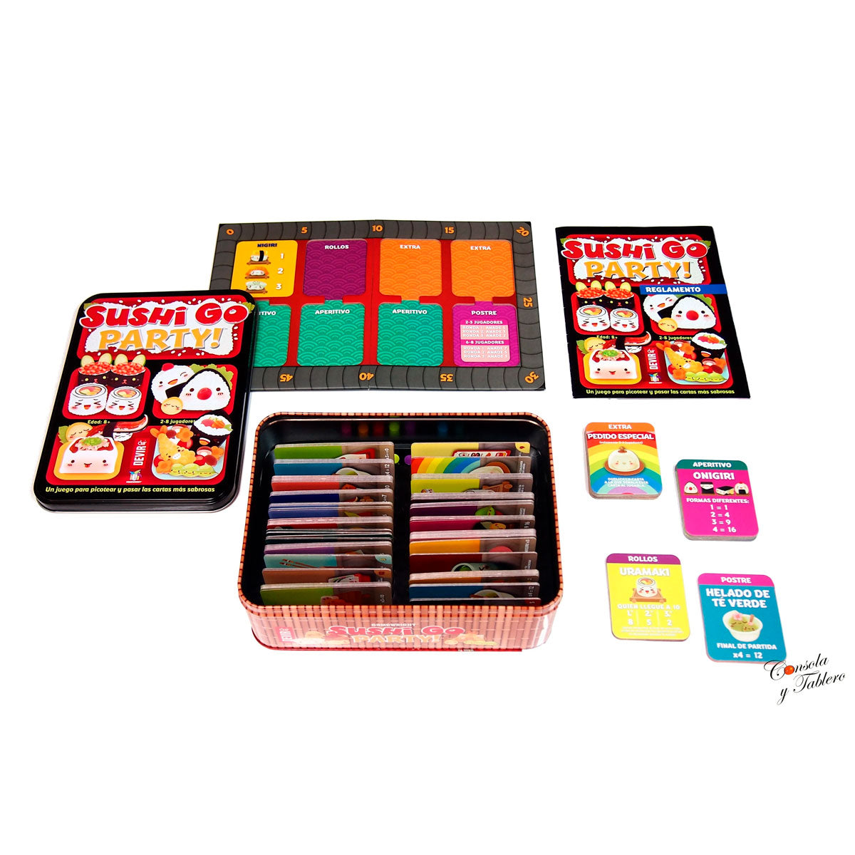JUEGO DE MESA SUSHI GO: PARTY!