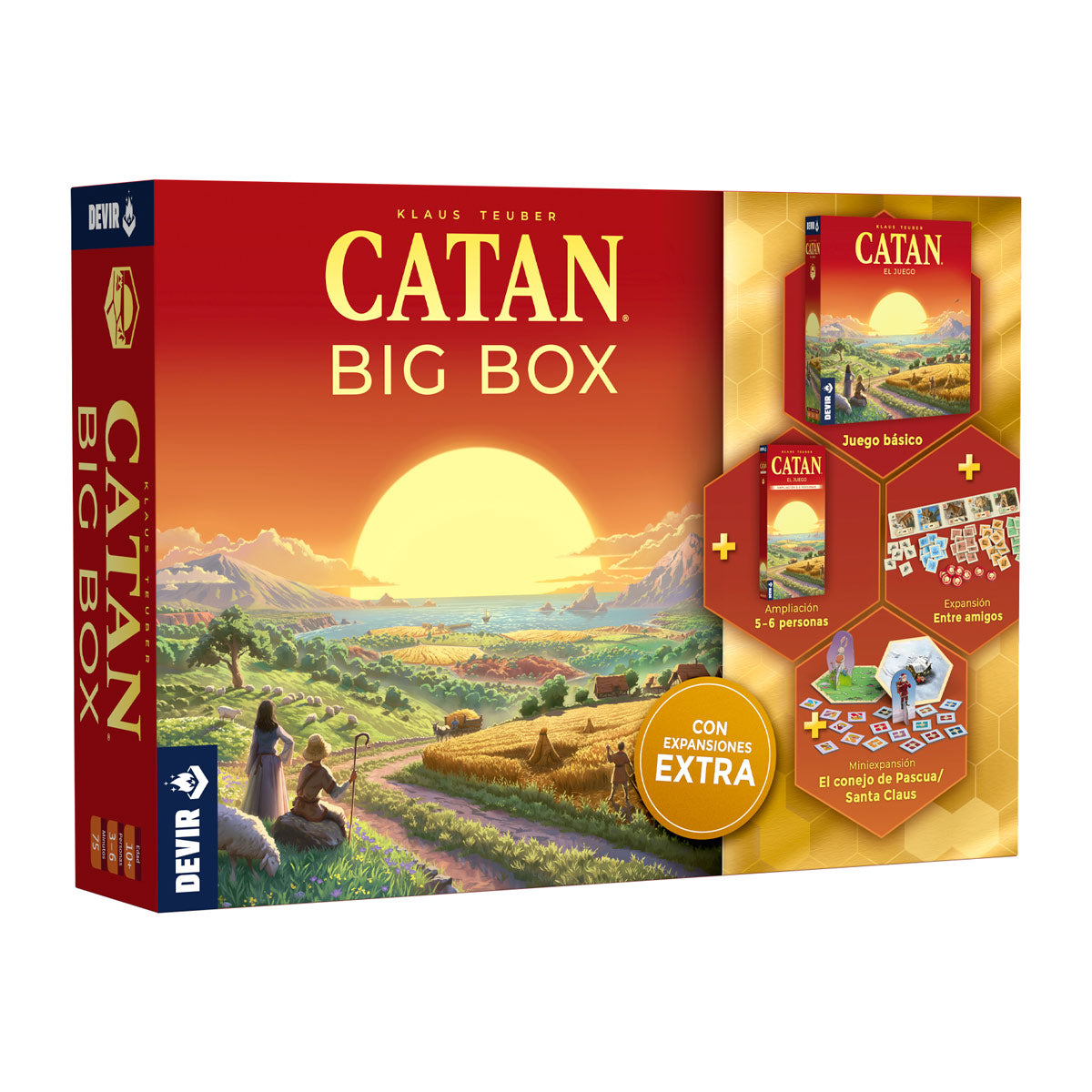 JUEGO DE MESA CATAN PLUS BIG BOX