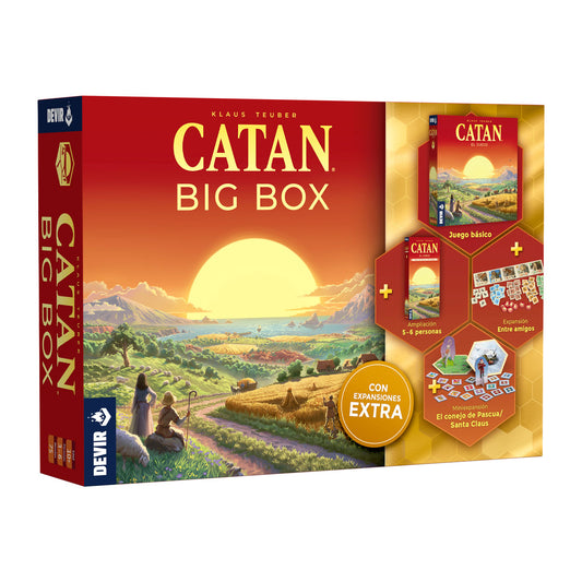 JUEGO DE MESA CATAN PLUS BIG BOX