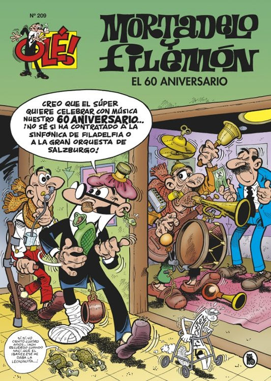 EL 60 ANIVERSARIO (OLÉ! MORTADELO 209) - BRUGUERA