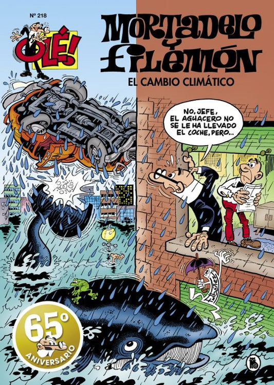 EL CAMBIO CLIMATICO (OLE! MORTADELO 218) - BRUGUERA