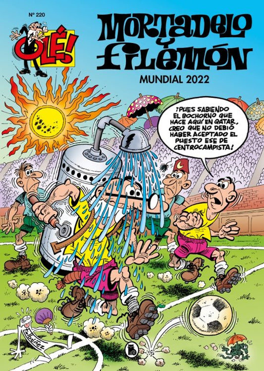 OLE MORTADELO Y FILEMON: MUNDIAL 2022 - BRUGUERA
