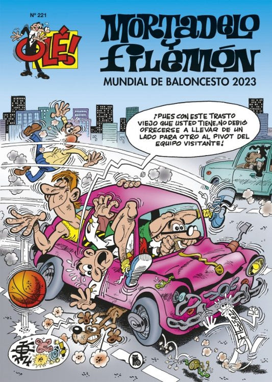 MUNDIAL DE BALONCESTO 2023 (OLE! MORTADELO 221) - BRUGUERA