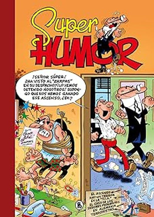 EL ASCENSO; HAY UN TRAIDOR EN LA T.I.A.; EL CASO DE LOS SEÑORES PEQUEÑITOS; EN ALEMANIA; TERRORISTAS (SÚPER HUMOR MORTADELO 19) - BRUGUERA